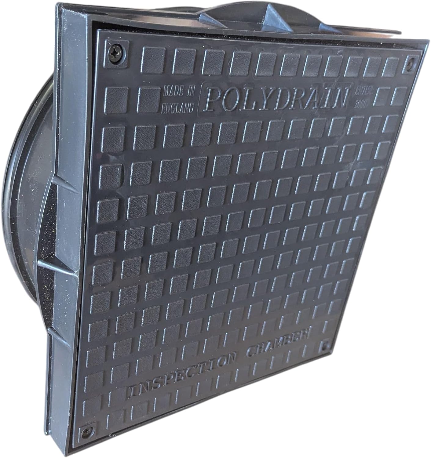 Aston 320mm Square Inspection Chamber Cover, Manhole Drain Cover, Black ...
