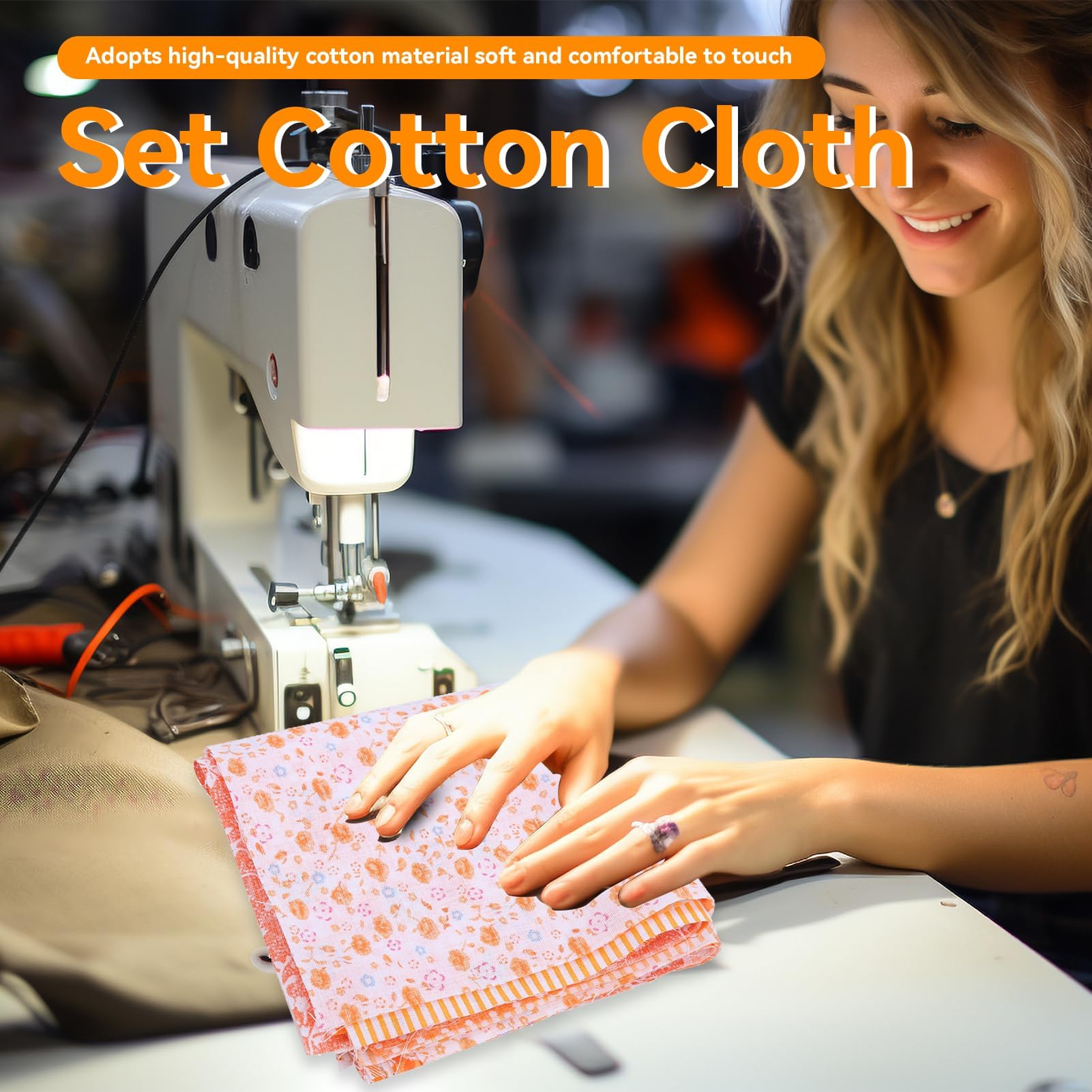 Bedrukte katoenen stof voor doe-het-zelf patchwork