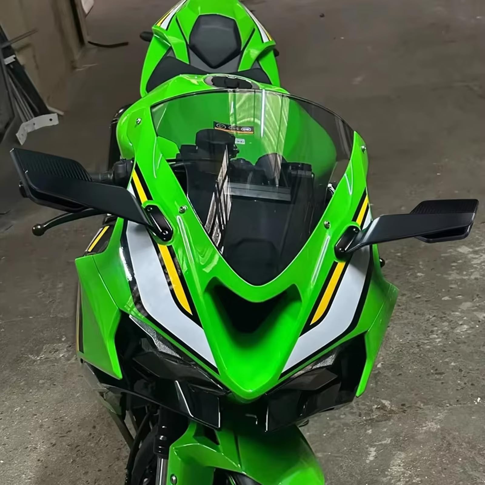Amazon | FOR 2026 ZX4R ZX4RR zx4r zx4rr オートバイ用バックミラー