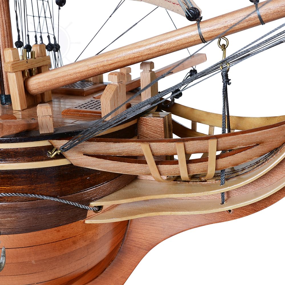 Old Modern Handicrafts Neues HMS Bounty-Schiffsmodell – zusammengebaut – nautisches Modellschiff in Museumsqualität für Zuhause und Büro – 37,0 L x 10,0 B x 30,0 H Zoll