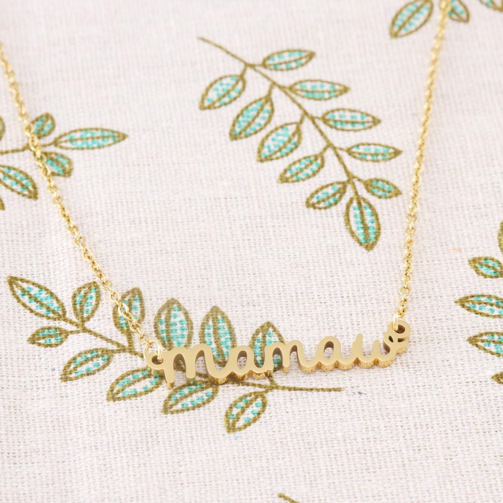 Mamaw Gifts from Grandkids Grandson Granddaughter Wedding Birthday Jewelry Women Mamaw Necklace