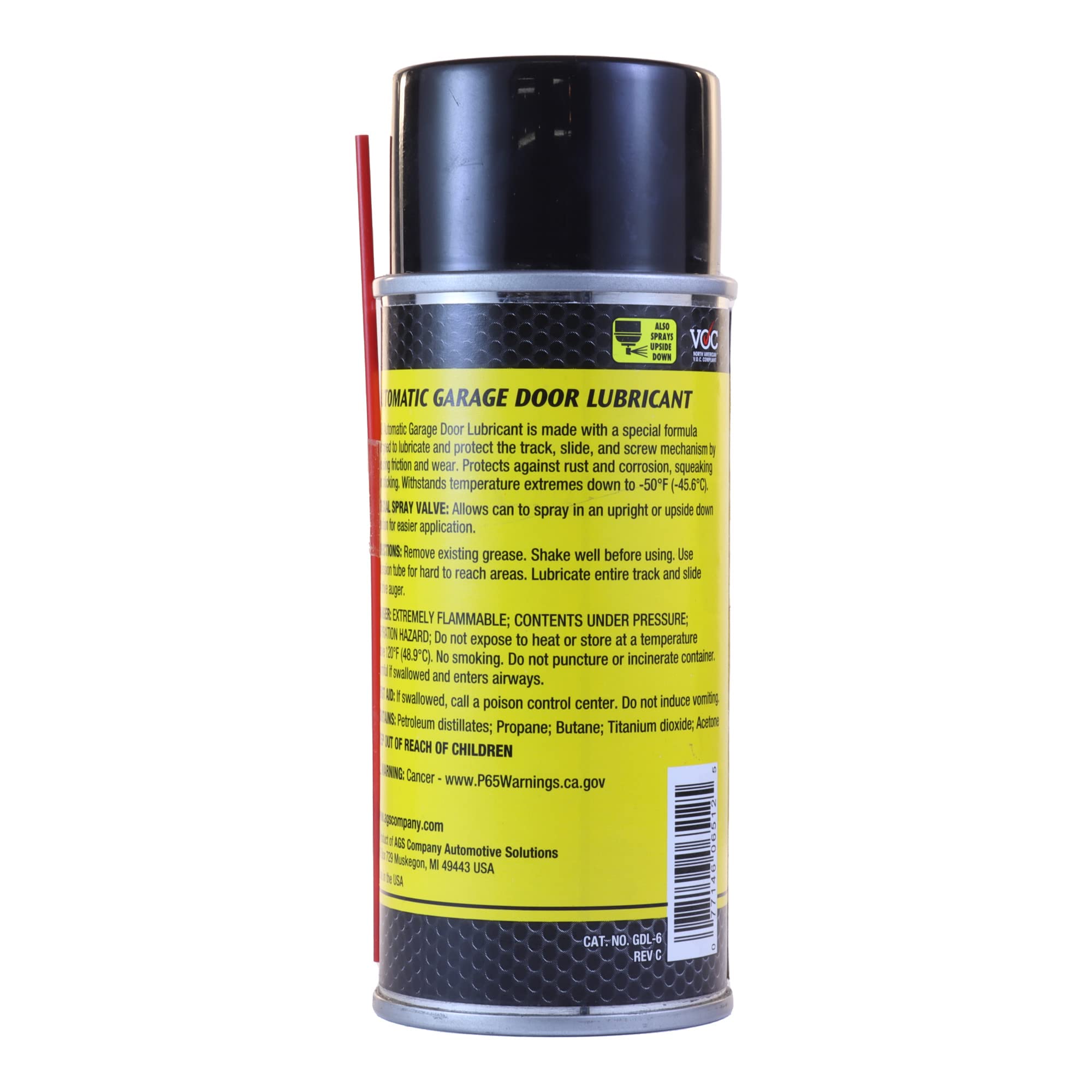Garage Door Lubricant, Aerosol, 4 oz, Hardware - Power Tool Lubricants -  Amazon.com