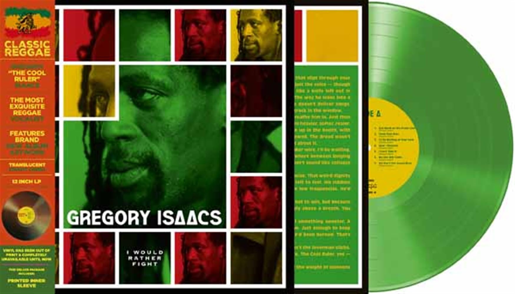 I WOULD RATHER FIGHT (GREEN VINYL) [VINYL]