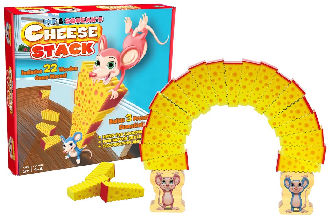 Getta1Games Cheese Stack Game (AS/500/67G1G-1)
