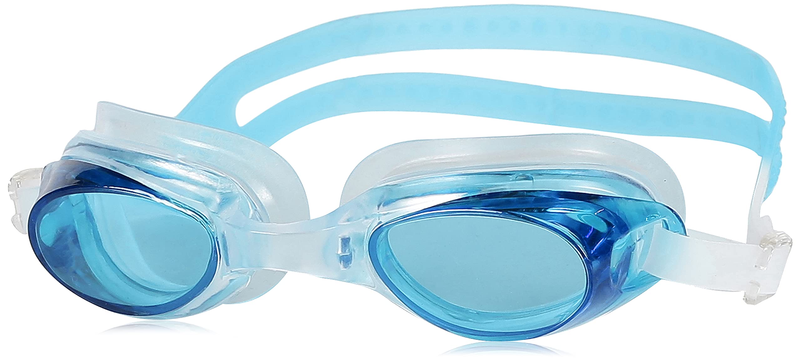 I-SWIM SWIMMING SHORTS V-619 BLACK SKY PIPING SIZE 3XL WITH GOGGLES SILICONE IS-1600 WITH POUCH SKY 1