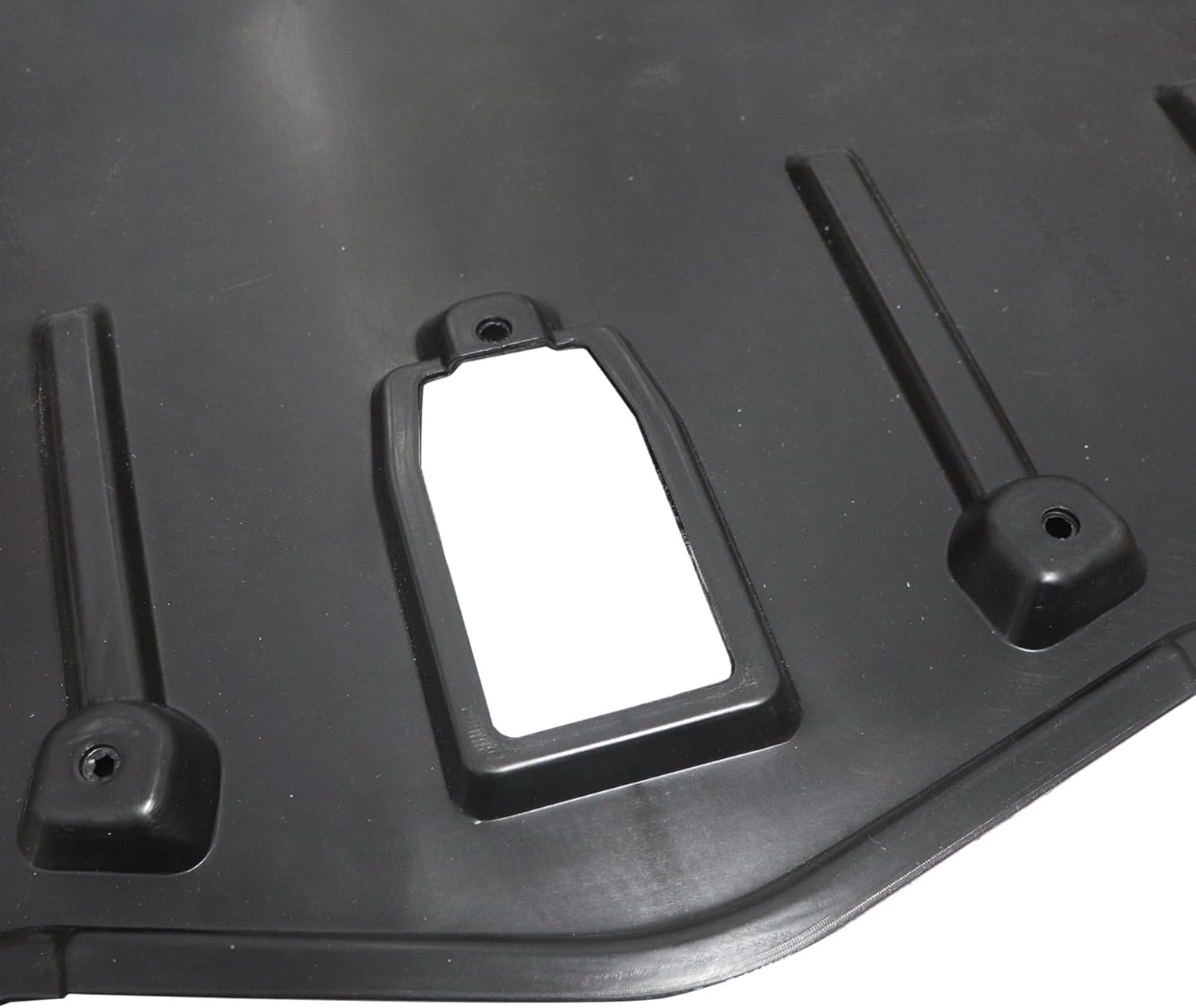 GXARTS Black Engine Splash Shield Guard 51757180633 Compatible with BMW X6 E71 2008 2009 2010 2011 2012 2013