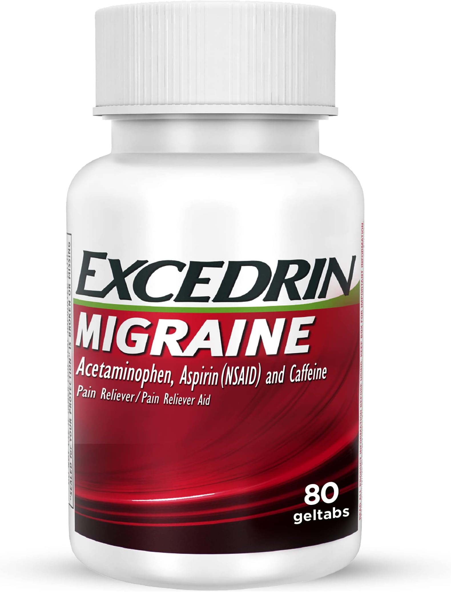 Excedrin Migraine Geltabs for Migraine Headache Relief