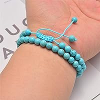 Vista 290 de 200 cuentas redondas y sueltas de cristal de cuarzo gris natural de 0.32 pulgadas (8 mm) para joyería y manualidades