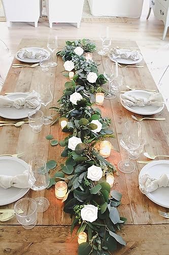 Miniatura 7 de 100 cabezas de rosas artificiales, 100 unidades de rosas artificiales de espuma blanca, rosas artificiales para ramos de boda, centros de mesa,