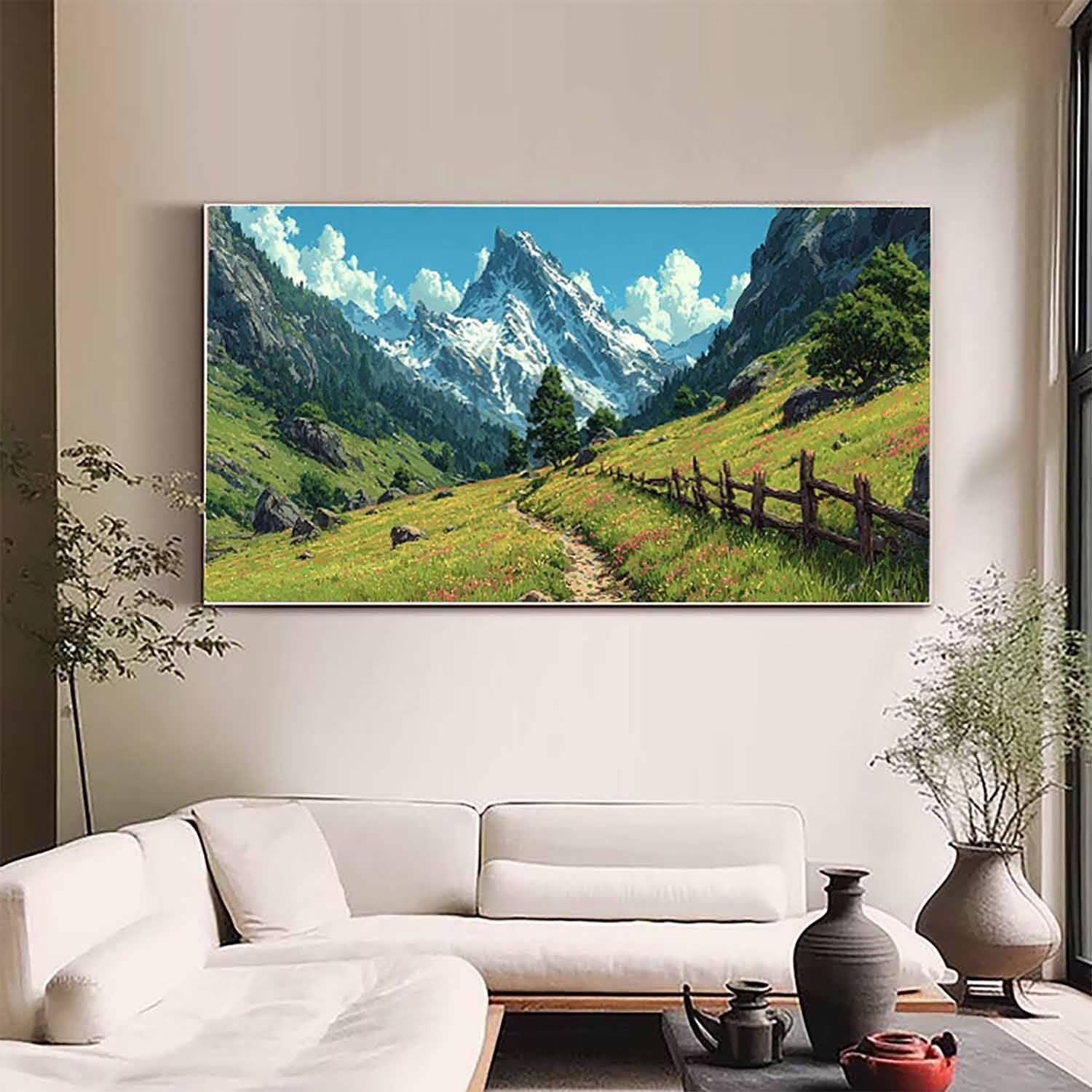 Zestawy artystyczne z motywem krajobrazu dla dorosłych, malarstwo diamentowe, górskie kryształy, zestawy artystyczne, dla dzieci, początkujących, DIY, 5D, pełne wiercenie, kwadratowe, klejnot, kropki