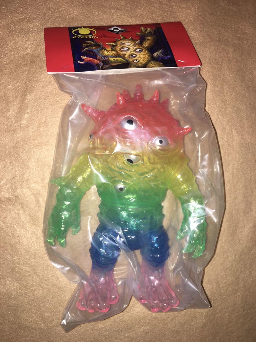 MAXTOY ミニアイゾン レインボー 未開封 マックストイ ソフビ Amazon | MAXTOY アイゾン クリア レインボー One up. 限定