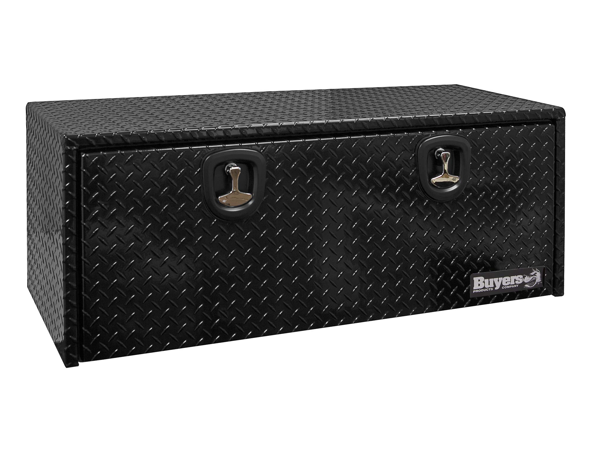 Buyers Products 1725145 Black Powder Coated Aluminium Underbody Truck Box, 24 x 24 x 60 in.