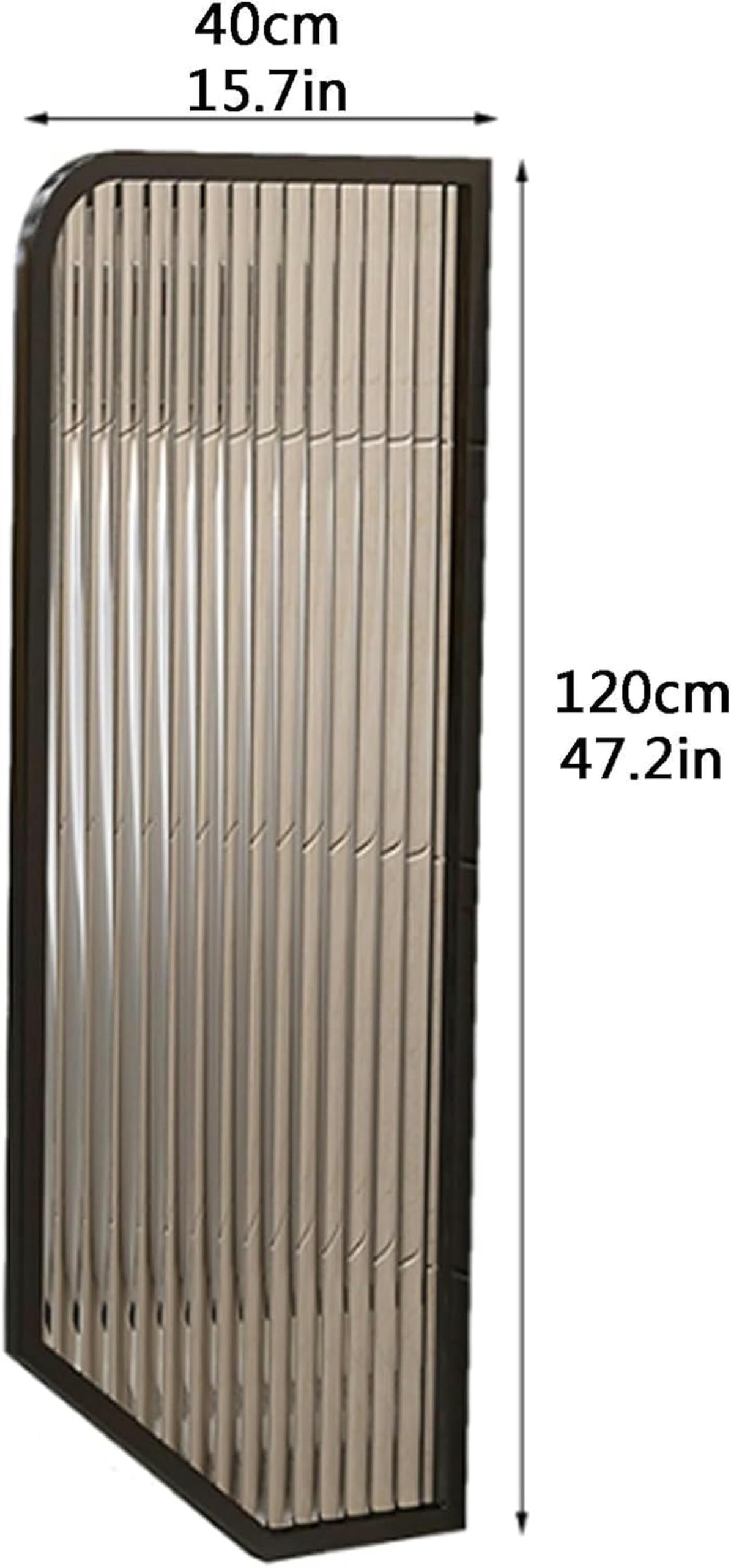 Divisor para urinario hombre, fijación de pared, acero inoxidable con vidrio templado, para inodoros públicos y bares, color: negro