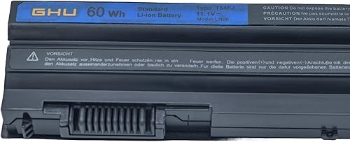 Miniatura 4 de GHU Nueva batería de 60 Wh 6 celdas compatible con portátiles Dell Latitude E5430 E5530 E6420 E6430 ATG E6530 (NH6K9) 312-1242 NHXVW PRRRF UJ499