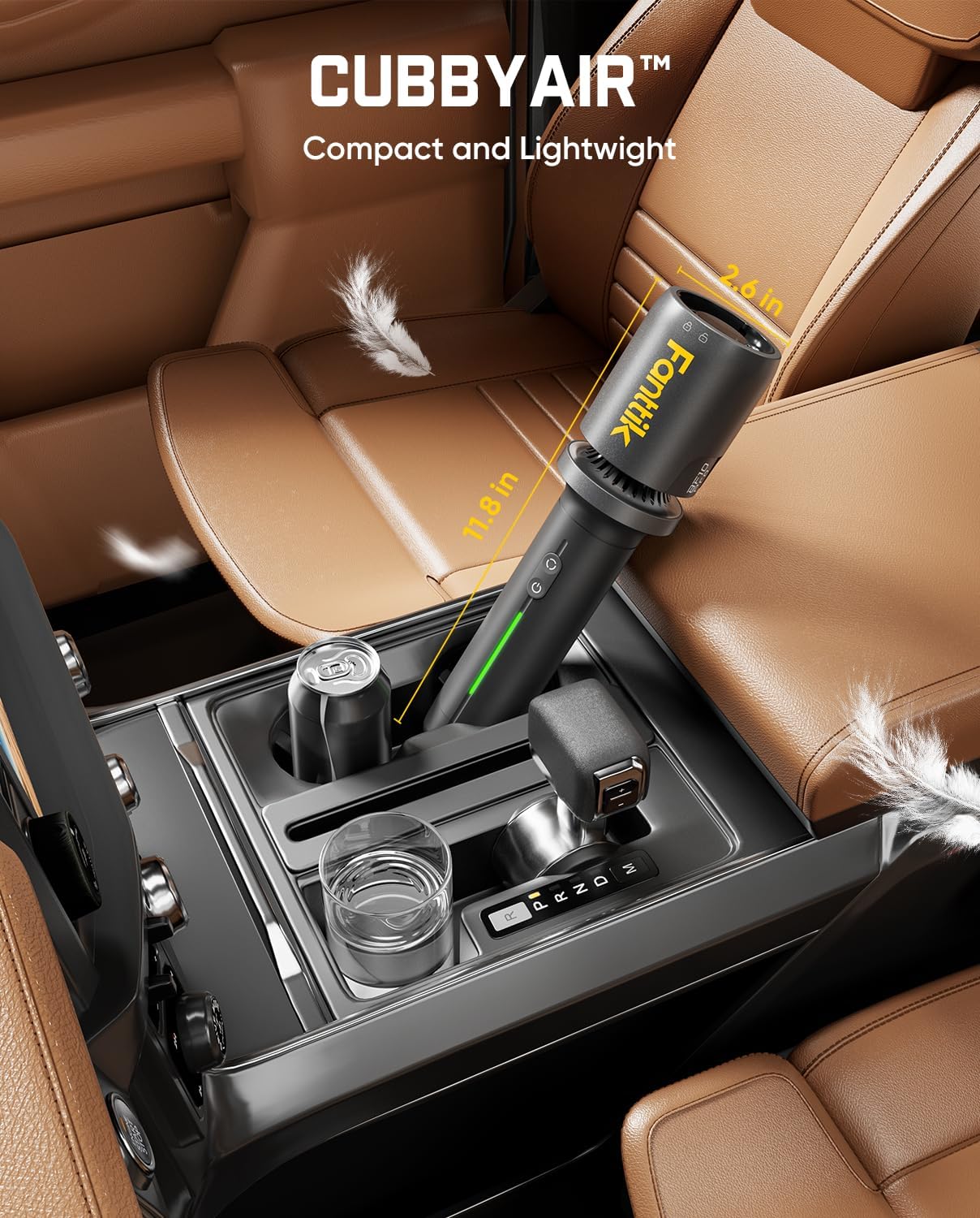 Fanttik BF10 Pro Cordless Leaf Blower, 80000RPM Cordless Blower, Type-C Fast Charging, Lightweight Electric Leaf Blower with 3 Gears Adjustable, Blowers for Car, Garage, Tool shed and Patio