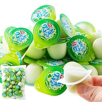 Amazon.co.jp: 天然生活 プチメロンクリームソーダゼリー （50個