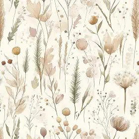 Papel de Parede Floral para Quarto, Sala e Cozinha – Vinílico Adesivo Impermeável, Fácil Aplicação, Decoração de Interior, Estampa Romântica e Elegante (Floral 1004)