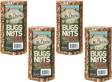 4-Pack of Mr Bird&apos;s Bugs Nuts & Fruit Small Wild Bird Seed Cylinder 24 oz&period;