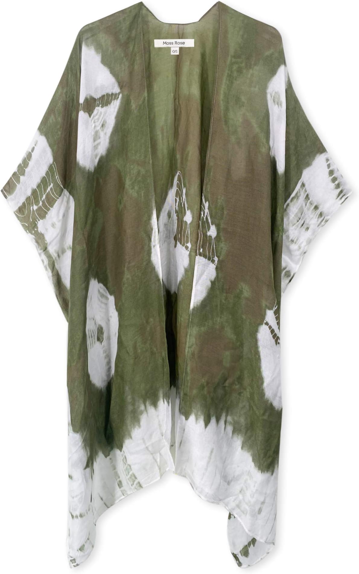 Women's Beach Cover up Swimsuit Kimono Cardigan with Bohemian Floral Print