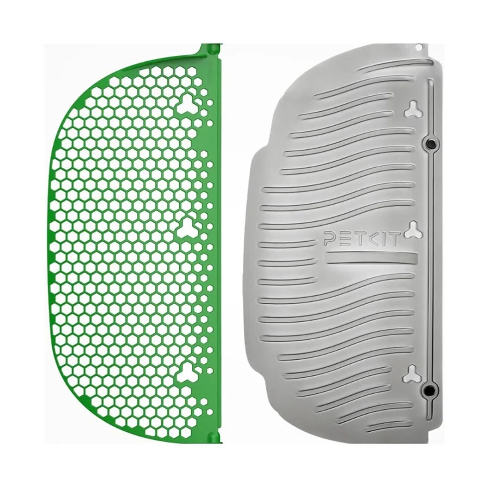 Generico Compatibile con PETKIT PuraMax e PuraMax 2, setaccio for lettiera a Nido d'Ape, Design Magnetico, Accessorio for lettiera for Gatti autopulente(Light Grey)
