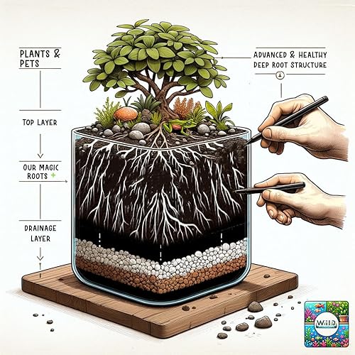 Miniatura 8 de TerraVita Roots Plus 1oz - Bioactive Tropical Tank Substrate Enhancer for Reptile Terrariums & Vavariums  Two Part System