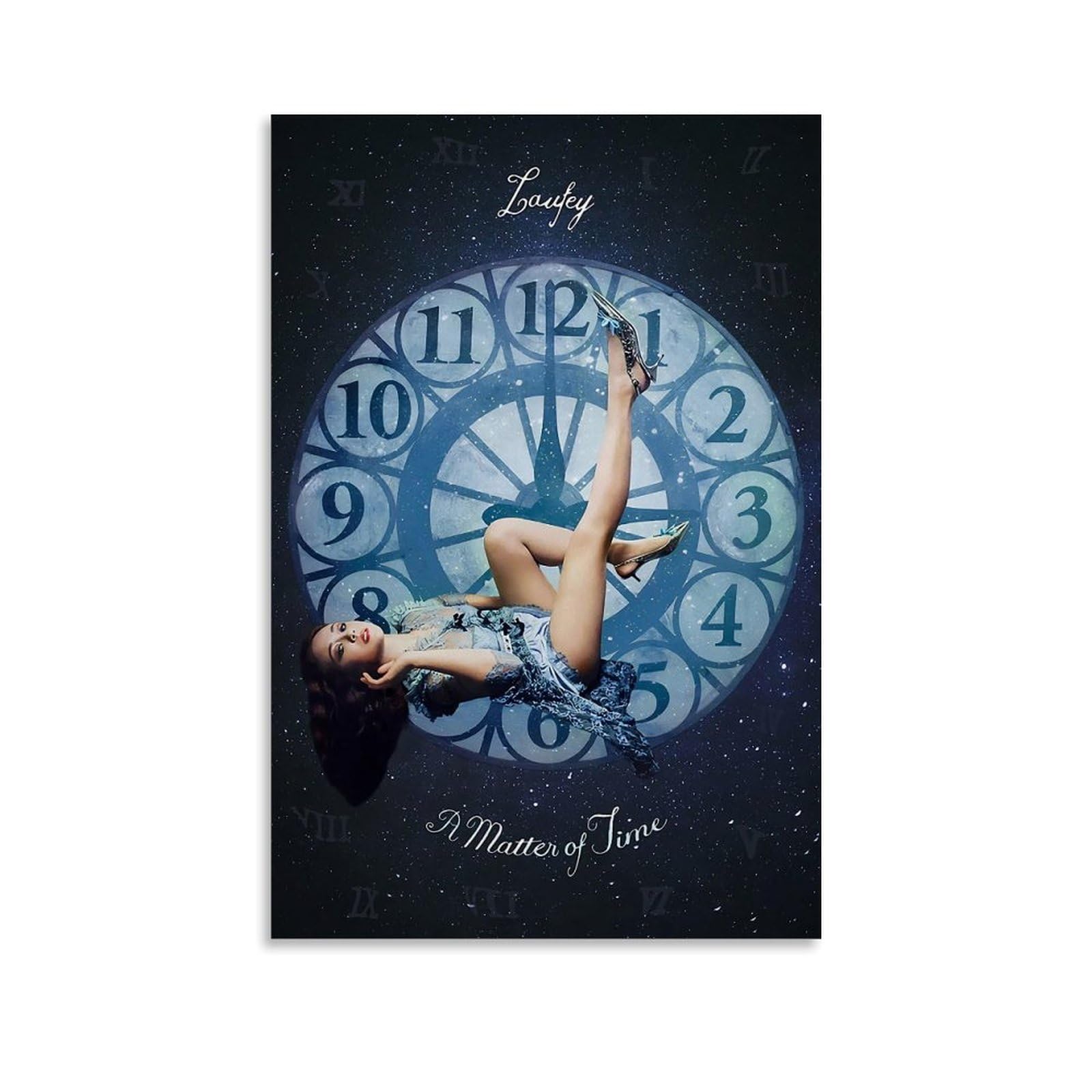 Lau-fey Poster A Matter Of Time Album Cover Poster Canvas Painting Wall Art Picture Home Decor Print For Bedroom Living Room Dorm Study Bar Office 12x18inch(30x45cm)