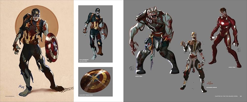 Amazon | The Art of Marvel Studios' What If? | Davies