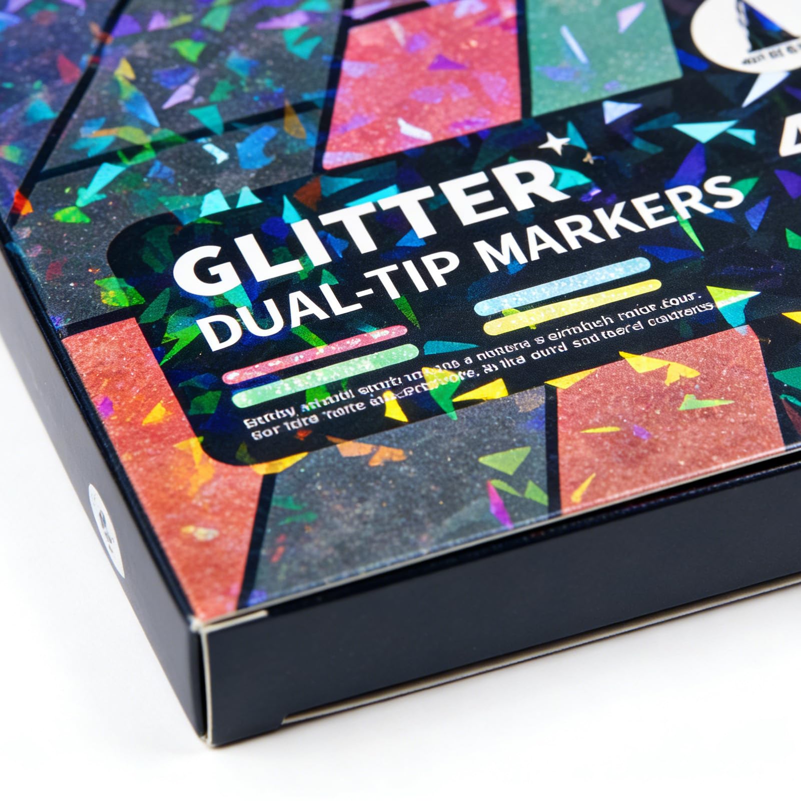 Markery do Kolorowania,Brokatowe Dwustronne Flamastry | Markery do Kolorowanek dla Dorosłych,Rękodzieło, Sala lekcyjna, Dom, Przedszkole, Journaling, Scrapbooking, Szkicowanie, Ilustracje, Bazgroły