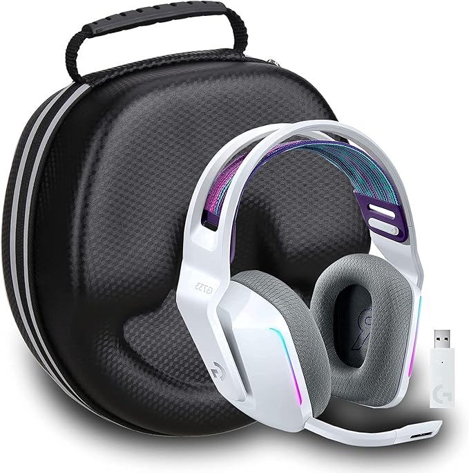 Mchoi Hard Portable Case Compatible with Logitech G733 / G435 Lightspeed Wireless