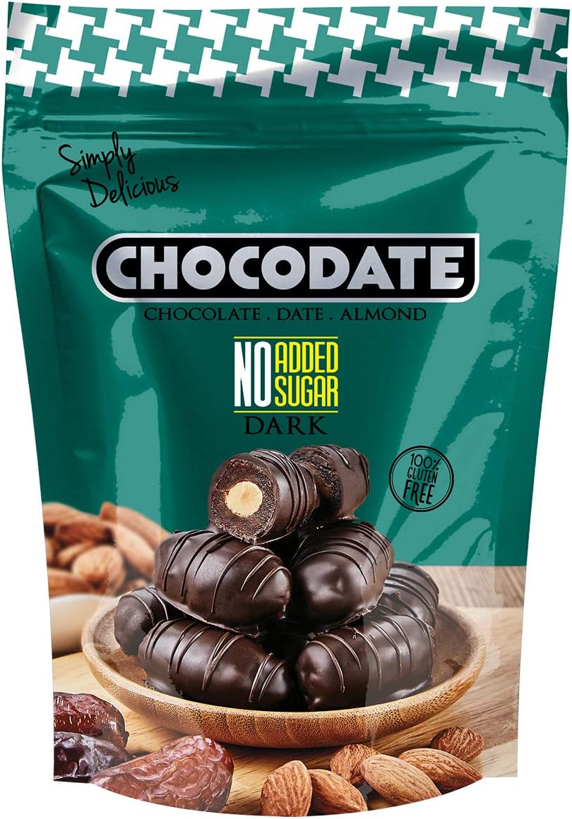 Chocodate Exclusive No Added Sugar Dark Chocolate Pouch 230 g