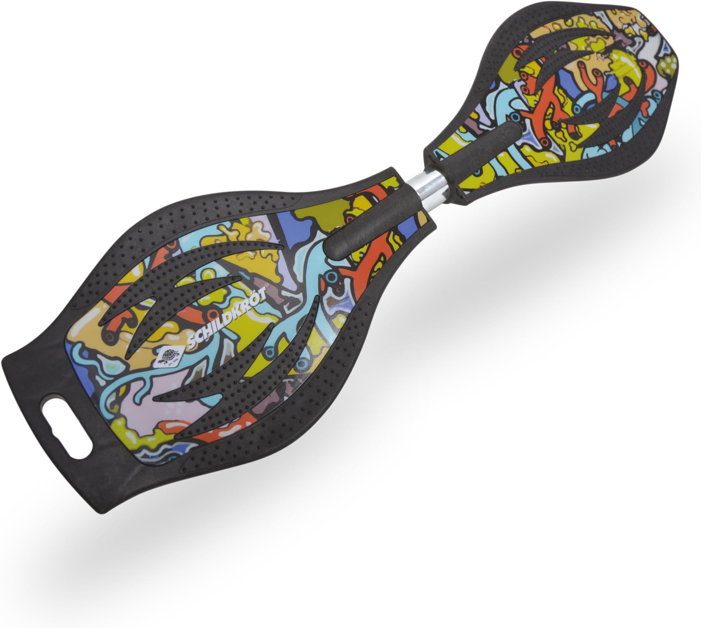 Schildkröt Good Vibes Waveboard, Lightweight and Manoeuvrable Casterboard, Large Deck with Non-Slip Nubs, Various Designs Available