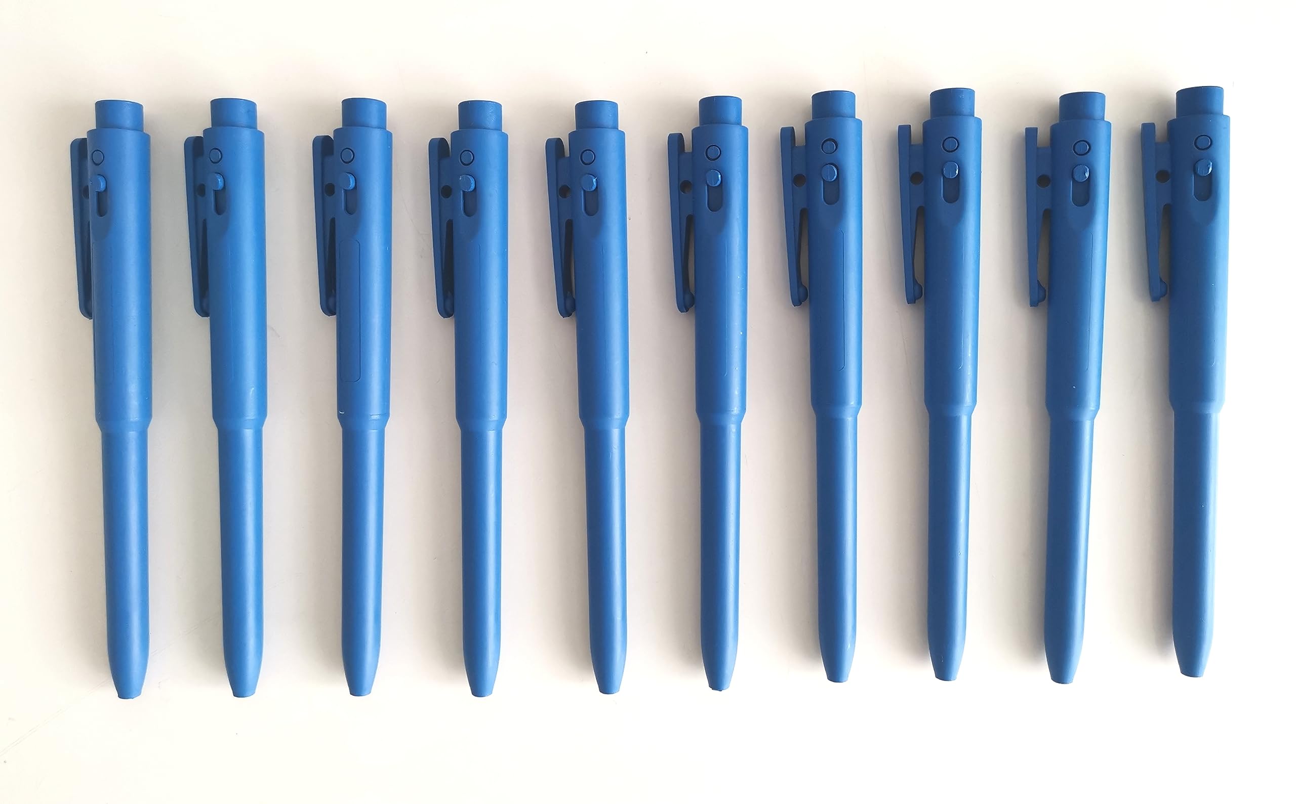 Długopis BigOne, wykrywalny, X-Ray/rentgenowski, ergonomiczny, z klipsem, wysuwany (100)