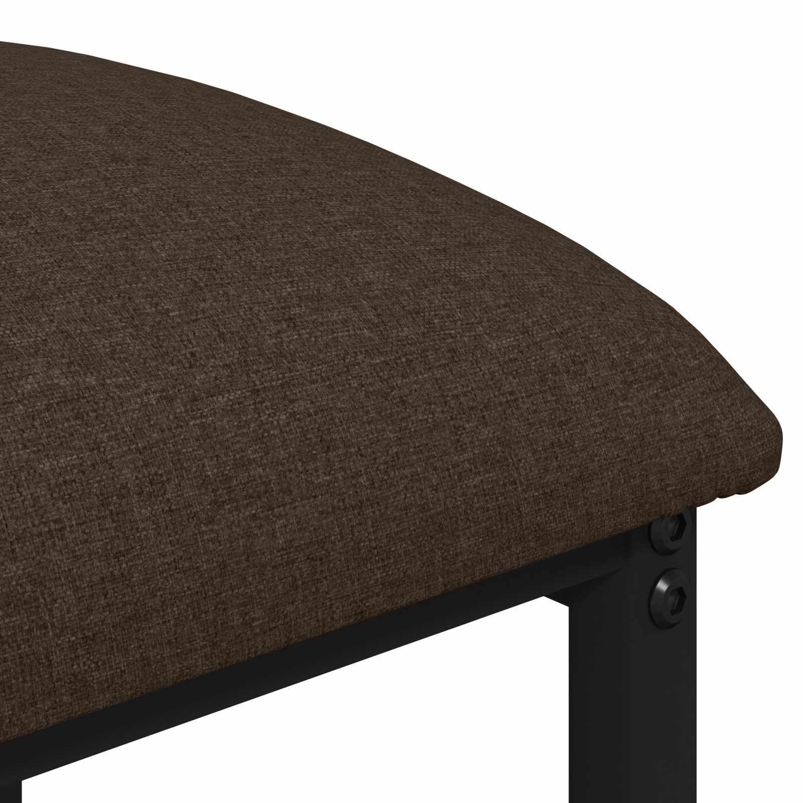 Stołek barowy Taupe 40x32x74 cm z kompozytowego drewna i stali