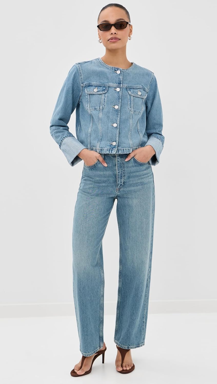 PAIGE Women's Dean Denim Jacket