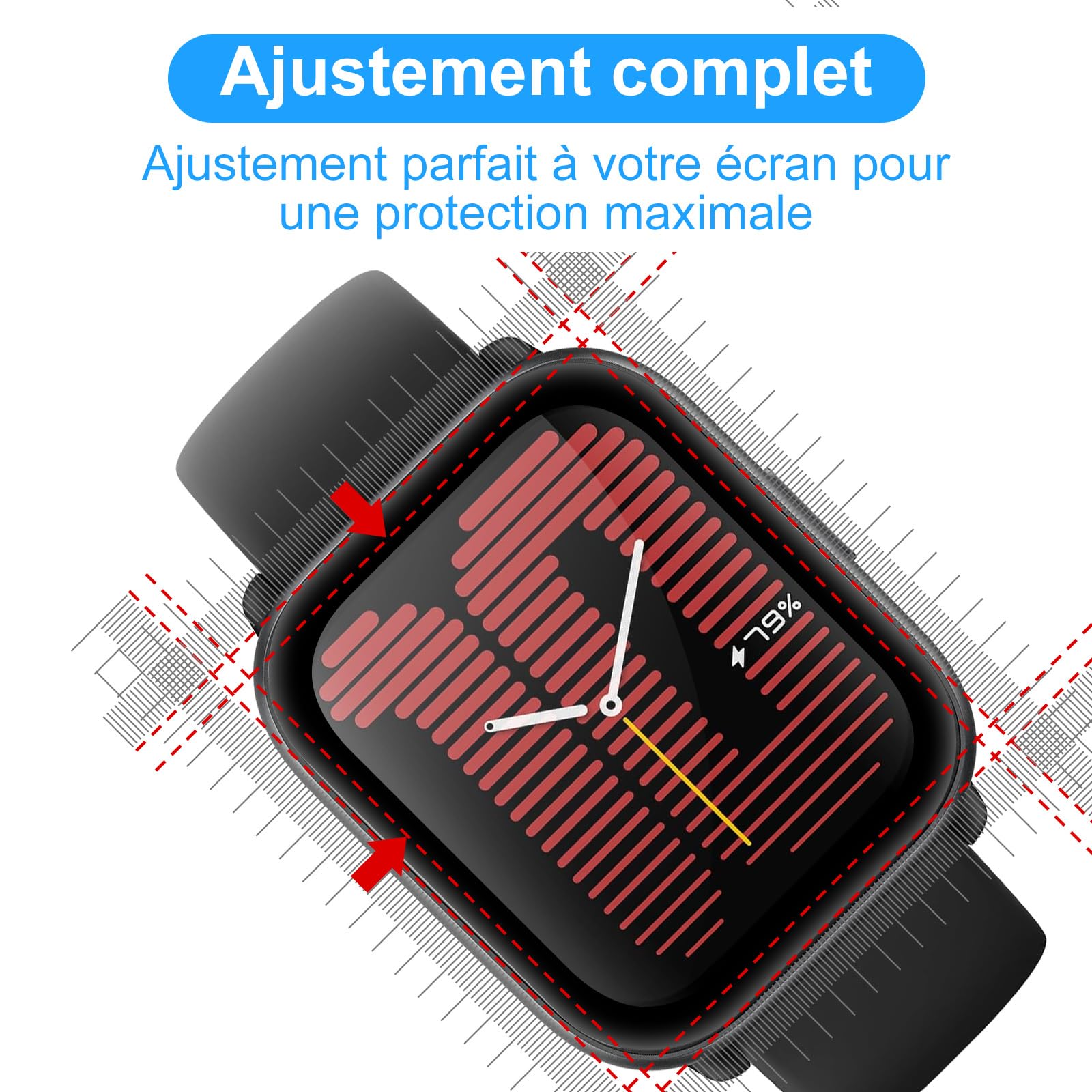 Film de protection 5D pour Garmin Venu 4 3 3S, Film anti-rayures pour écran Garmin Venu4 (pas en verre) 44 Film de protection 5D pour Garmin Venu 4 3 3S, Film anti-rayures pour écran Garmin Venu4 (pas en verre) 44