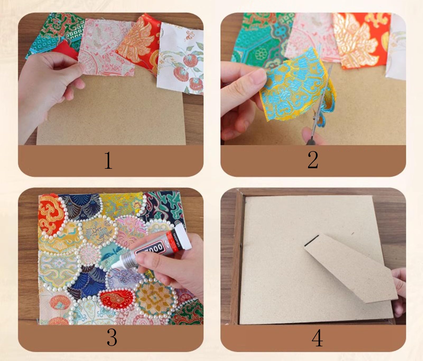 LLTCMAOYI Set de Pintura Colgante de Perlas Montessori DIY, Kit de Bordado con Cuentas para Niños
