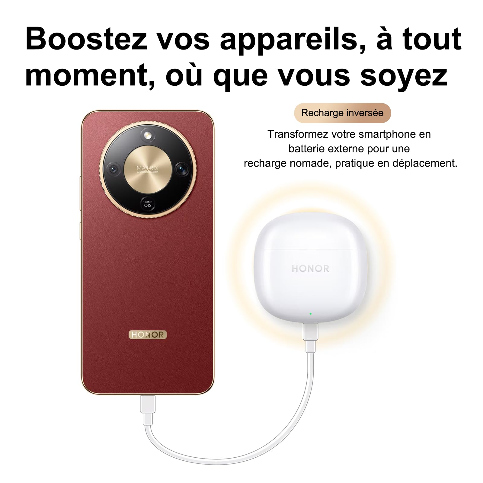 HONOR Magic8 Lite Smartphone, écran AMOLED 6,79" 120hz, IP68/IP69K, 8+512 Go, 7500 mAh Telephone Portable, 108MP avec OIS,Débloqué 5G Double SIM (Reddish Brown