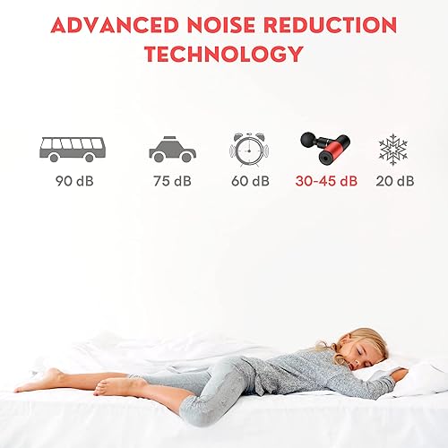 Miniatura 5 de MEGEN Mini pistola de masaje portátil y ligera de tejido profundo, para hombres, mujeres atletas, pistola de masaje muscular de percusión cuello,