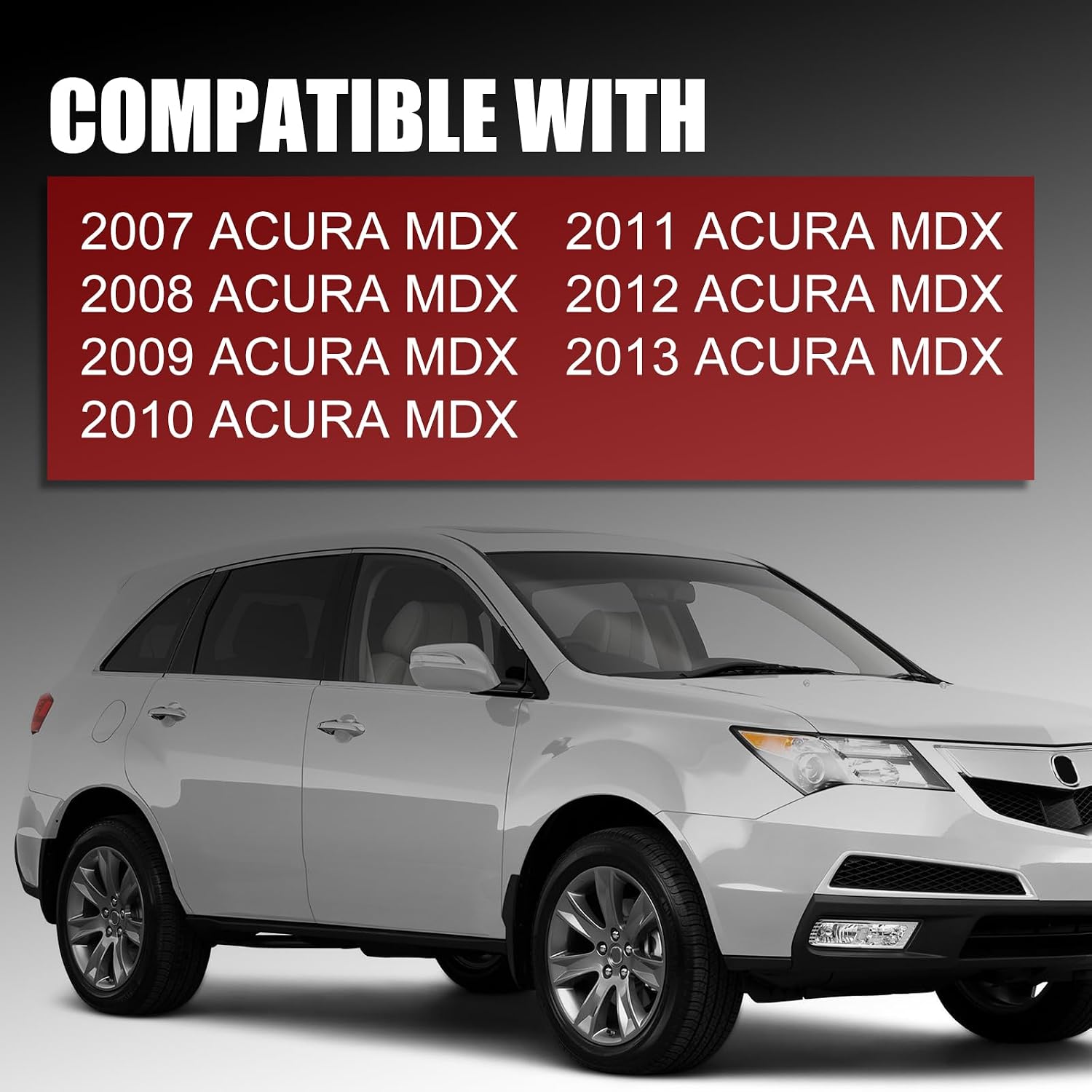 DERI Front or Rear Exterior Passenger Door Handle for Acura MDX 2007-2013