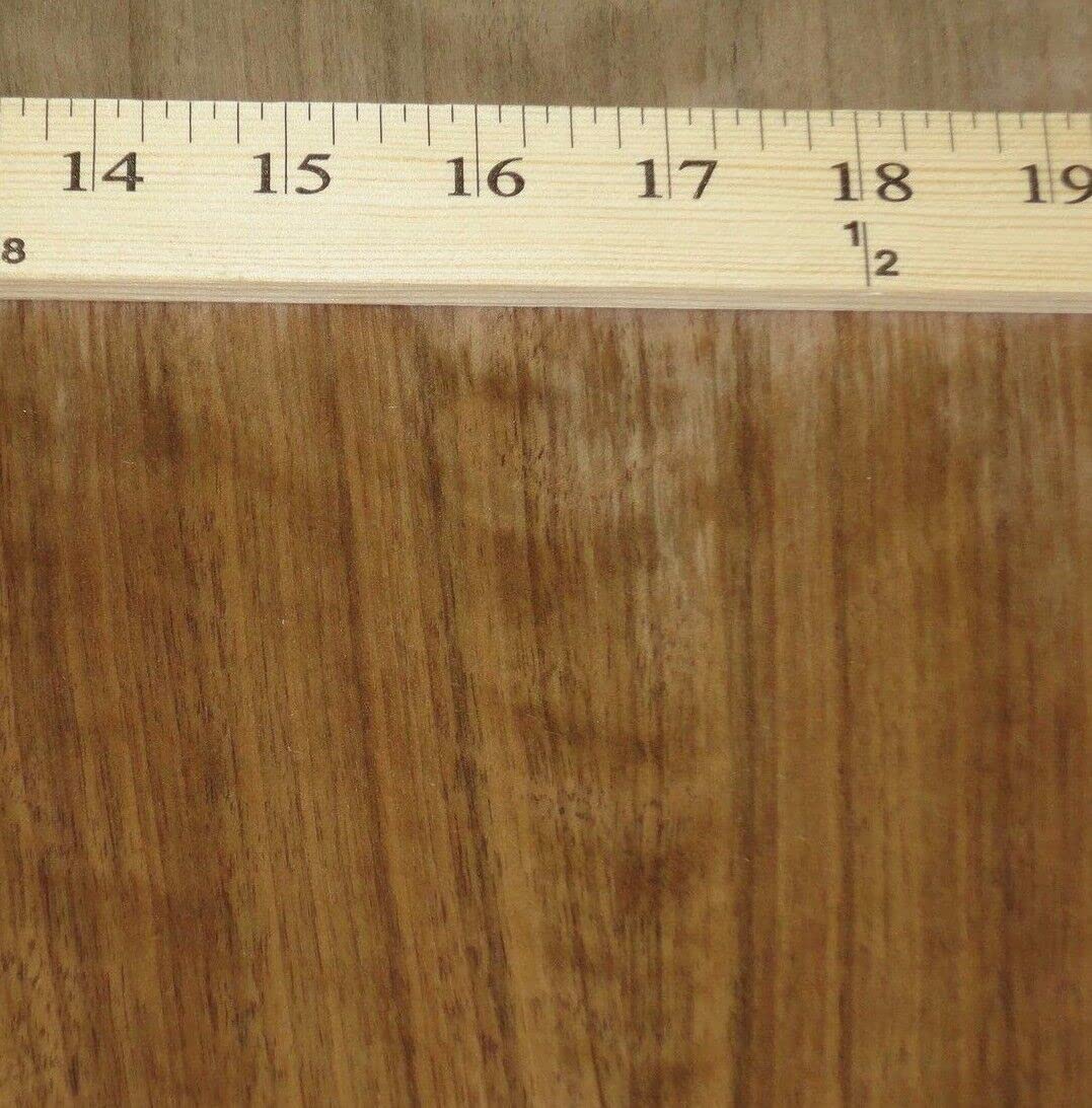 Walnut Ropey Figured Quilted Wood Veneer 24" x 96" with Paper Backer 1/40" Thick