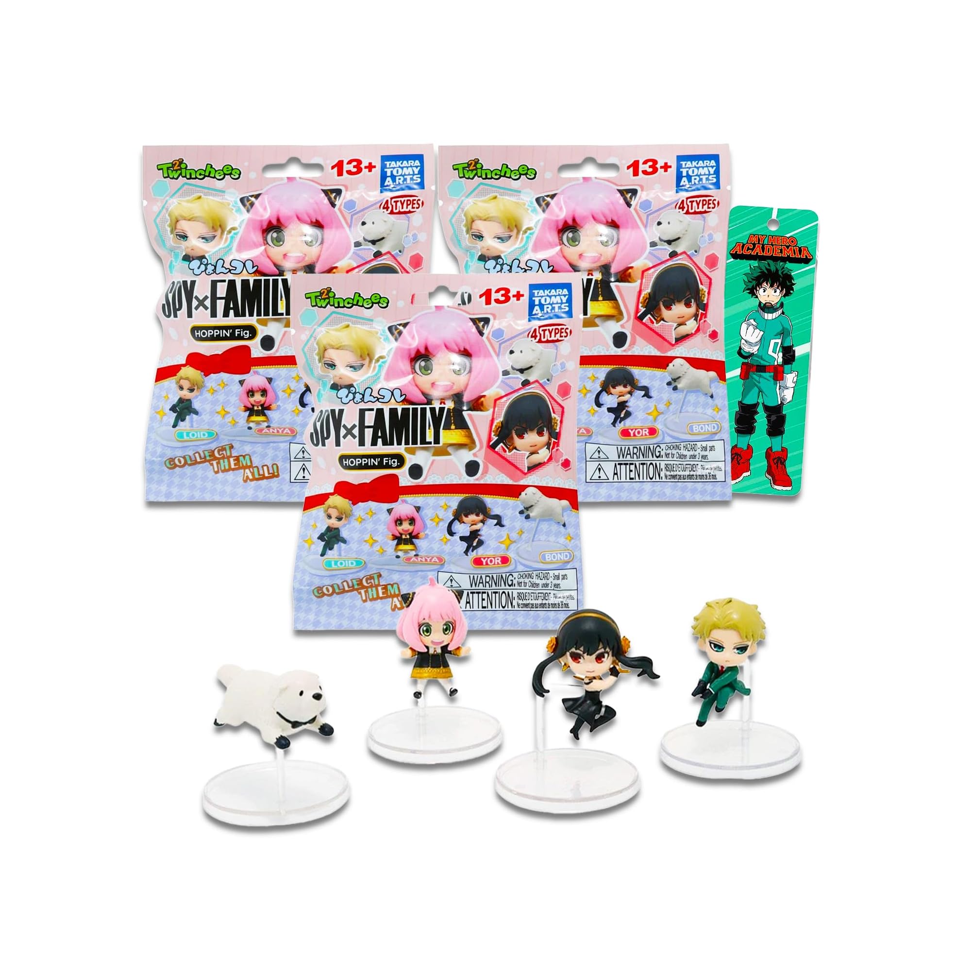 Spy x Family Blind Bags Mini Figures Set - 3 Pack Mystery