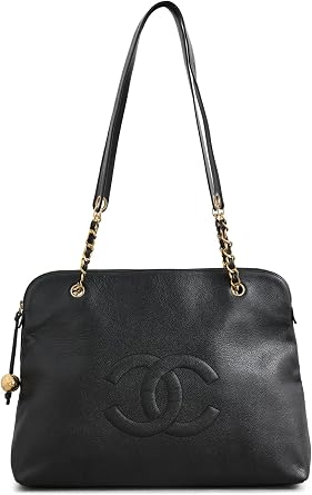 Womens Pre-Loved Chanel Tote Bag, Caviar