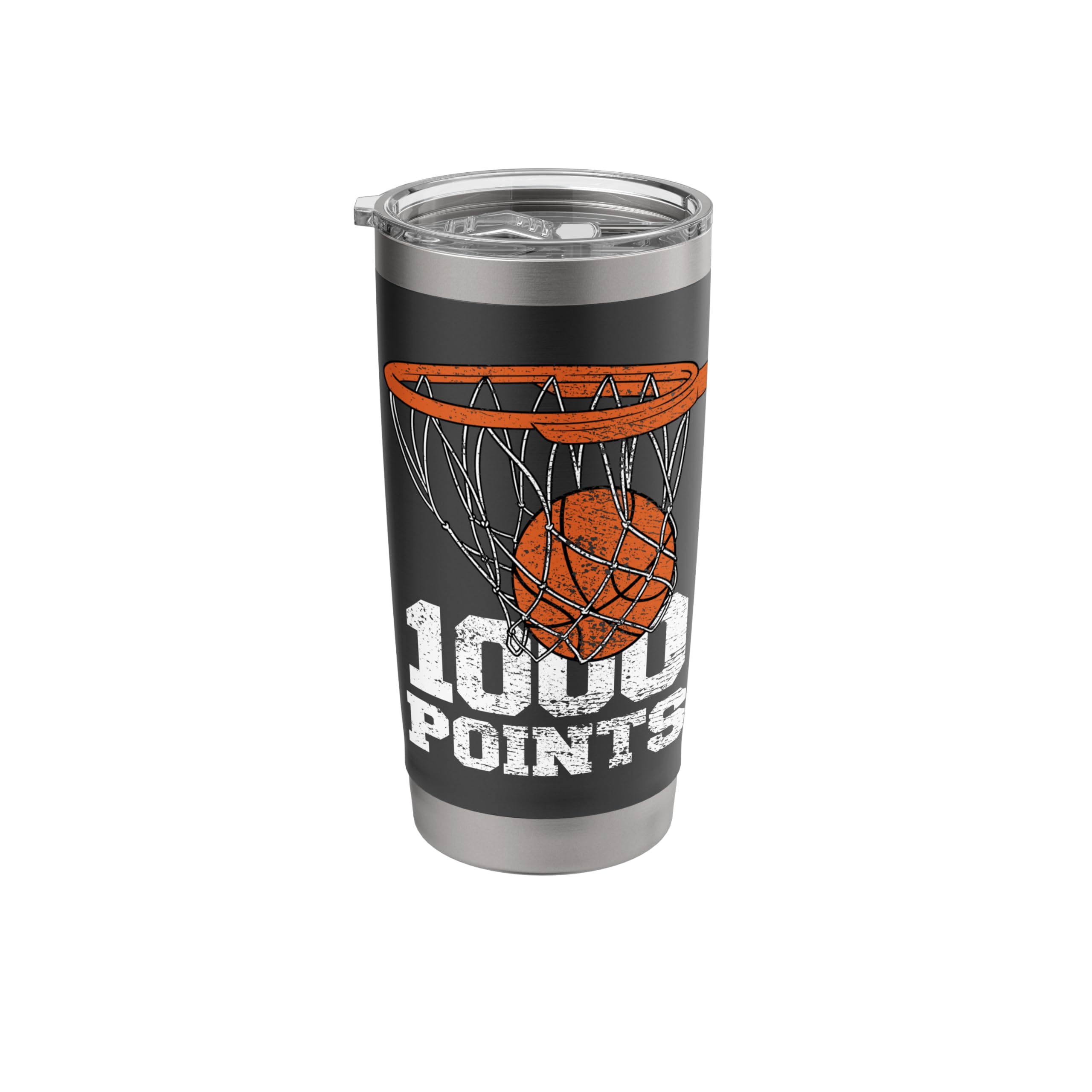 1000 Points Basketball Scorer High School Basketball Player Stainless Steel Insulated Tumbler