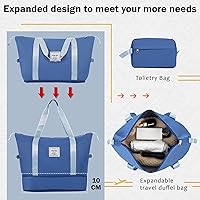Vista 108 de Merax Equipaje, maleta extensible rígida con ruedas giratorias ligeras, Negro -, 40/48/52