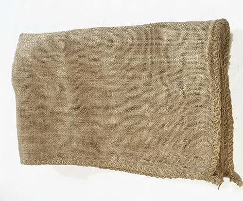 Miniatura 2 de Paquete de 6 bolsas de arpillera grandes de alta calidad  Juego de 6 piezas, cada una mide 24 x 40 pulgadas  Respetuosas con el medio ambiente,