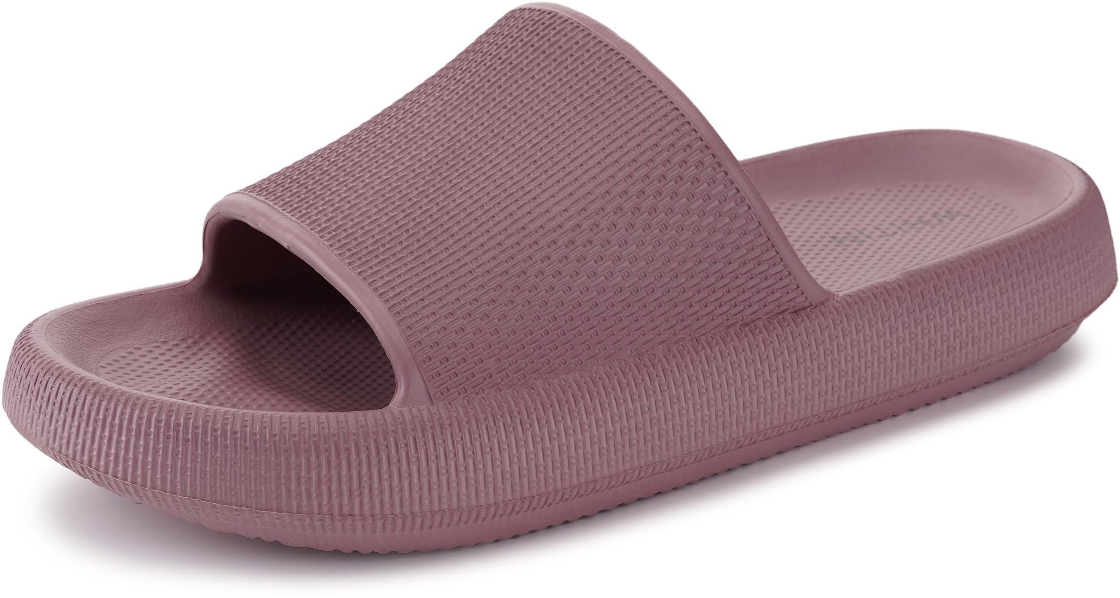 Pillow Slippers for Women Non Slip | Cushioned Thick Sole Slides | Quick Drying Bathroom Sandals