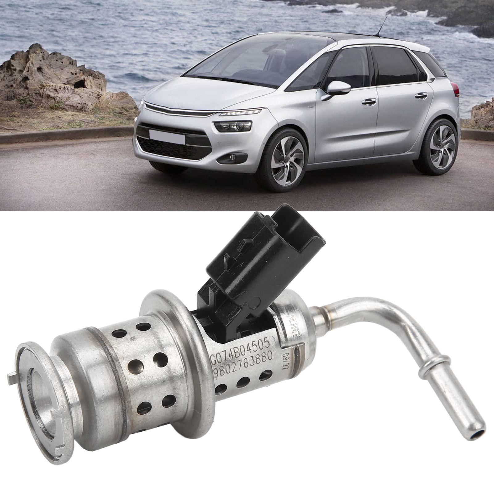 Silnik Wysokoprężny Wtryskiwacz Paliwa 9802763880 Wymiana Wtryskiwacza Paliwa ze Stopu Aluminium dla 208 308 508 2008 3008 5008