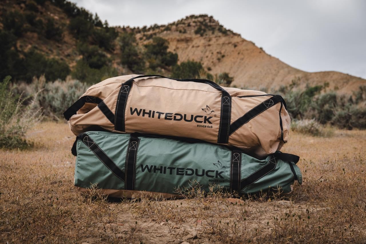 WHITEDUCK Rover Canvas Scout Tent, Waterproof, 4 Season Luxury Outdoor Camping and Glamping Yurt Tent