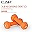 CAP Barbell Neoprene Dumbbell Weights, 3 lb Pair, Spiced Orange