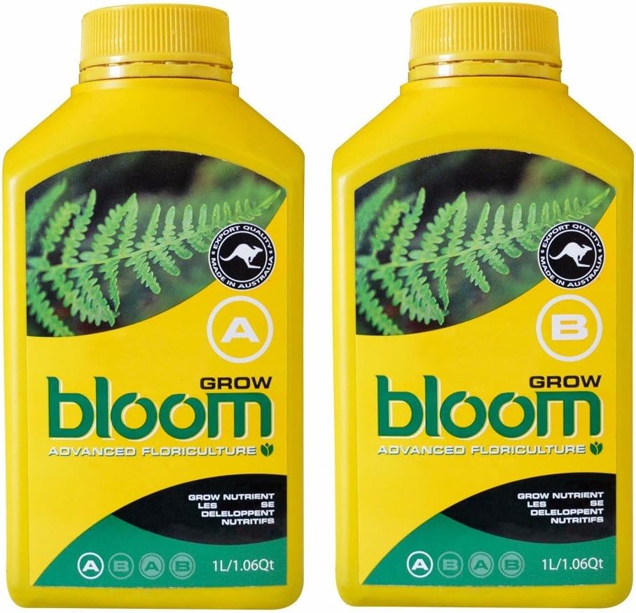 Yellow Bottles Grow A & B, 1 Liters